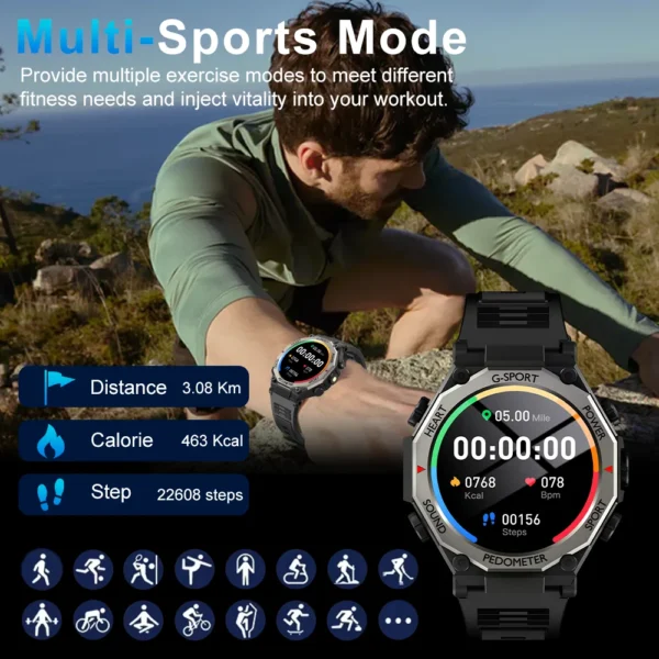 Outdoor Smartwatch Herren