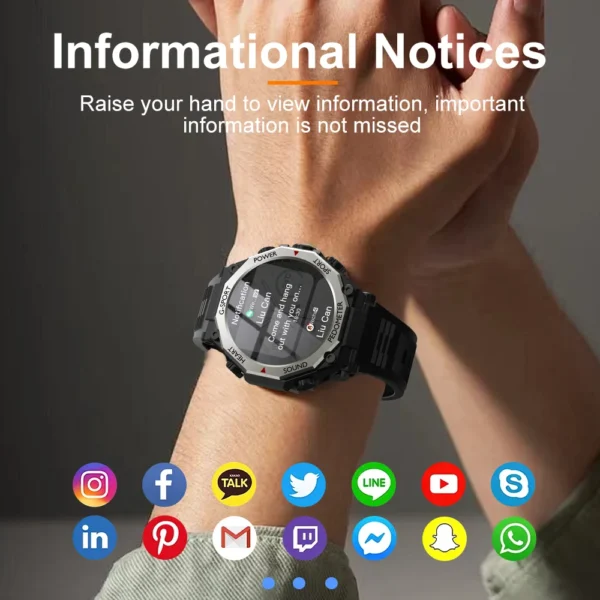 Outdoor Smartwatch Herren