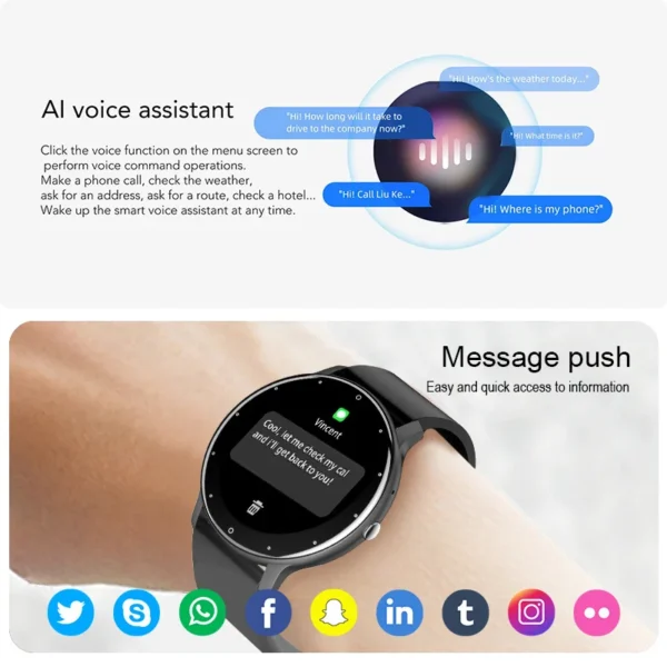 Schlafüberwachung Uhr für iOS/Android