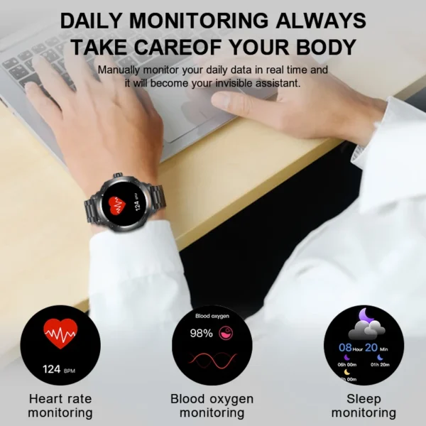 Fitness tracker smartwatch