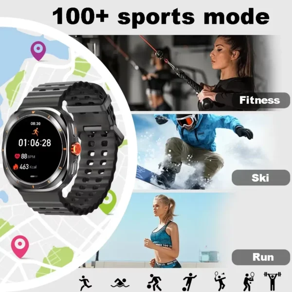 Deutsche Sprachassistent-Uhr für iOS/Android
