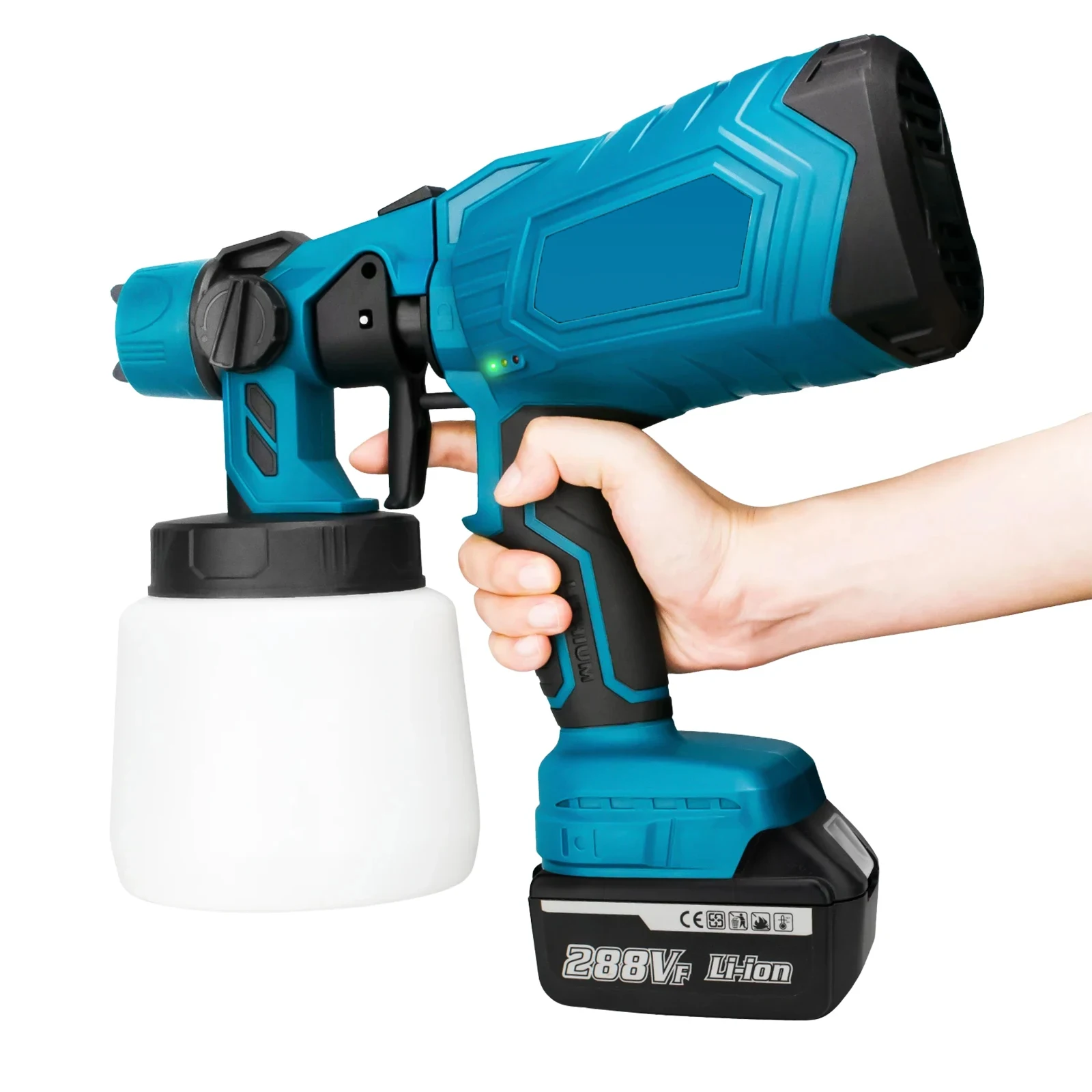 1000W Css Electric Paint Spray Gun Powered 
