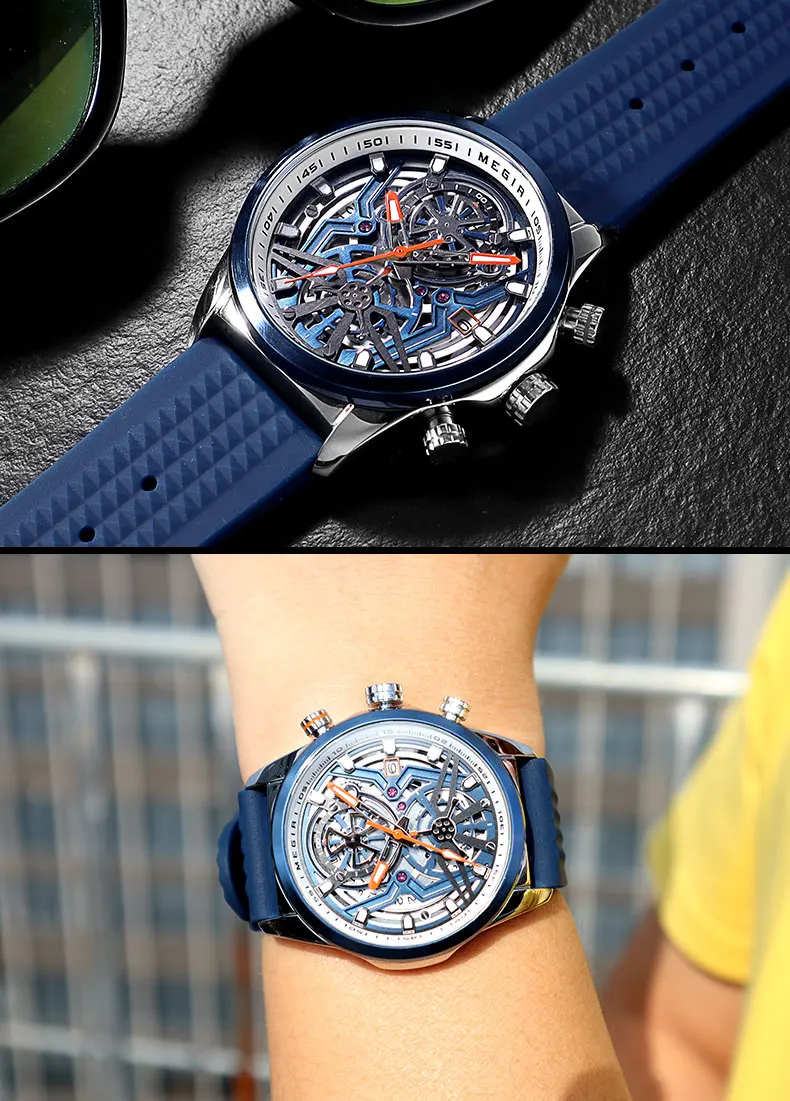 Herren Chronograph Quarzuhr