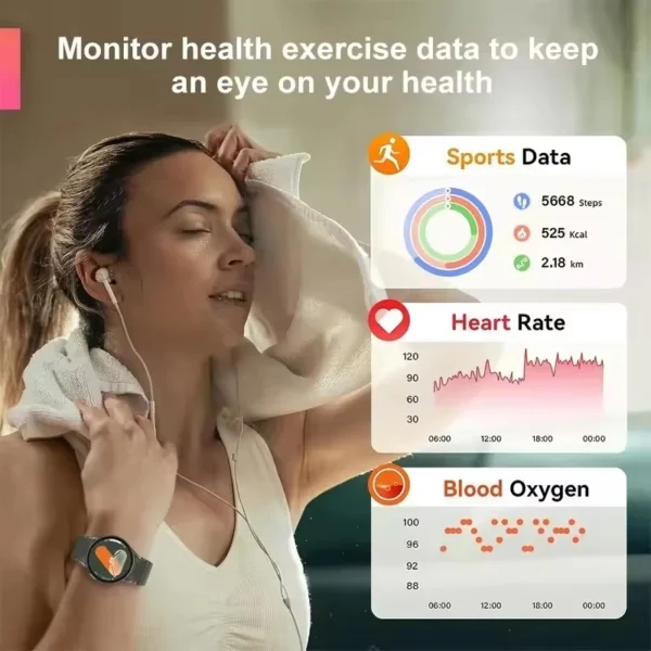 Fitness tracker with Bluetooth calls