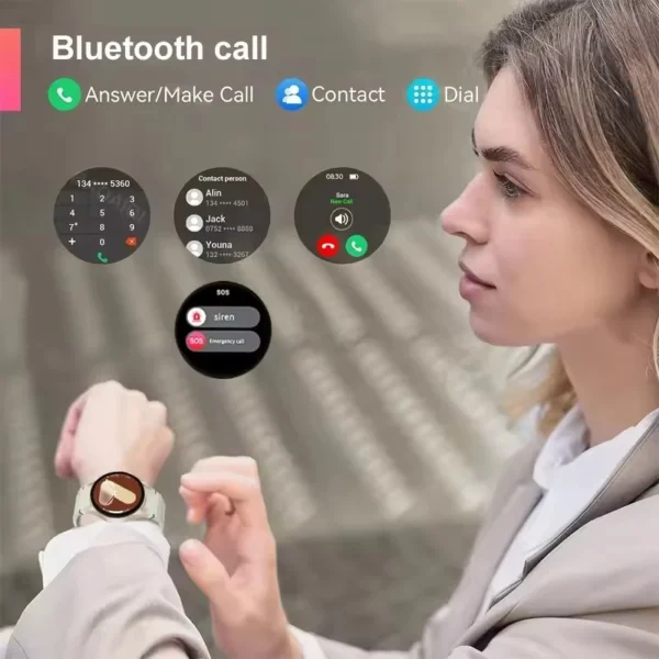 Fitness tracker with Bluetooth calls