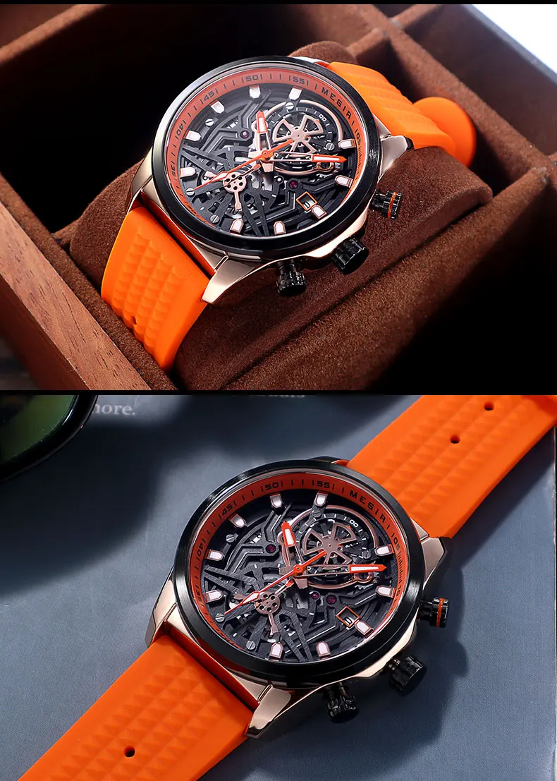 Herren Chronograph Quarzuhr