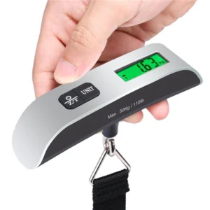 Digitale Reise-Waage mit LCD Display | Bis 50kg/110lb