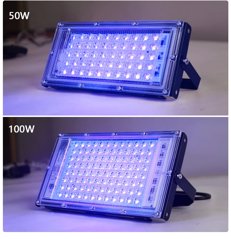 LED UV Flutlicht 50W/100W 