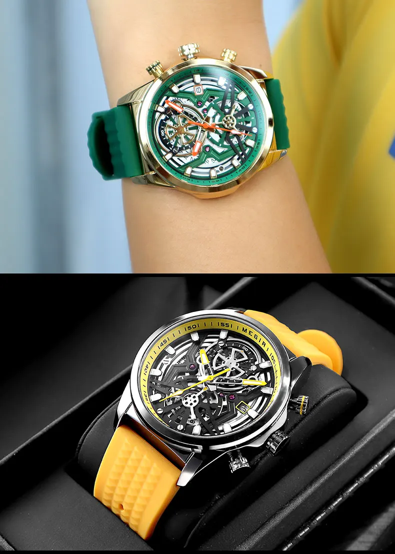 Herren Chronograph Quarzuhr