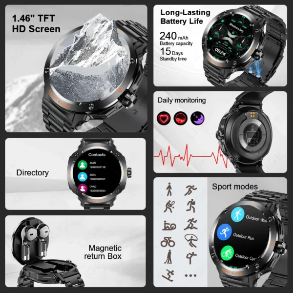Fitness tracker smartwatch