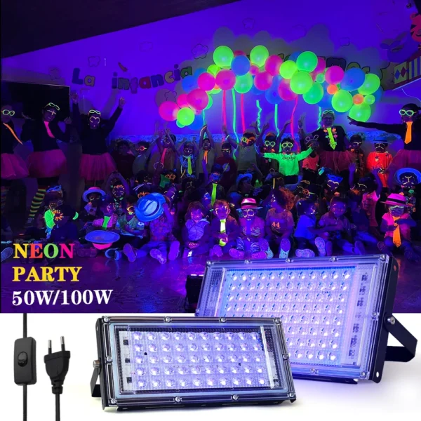 Blacklight Bühnenlampe