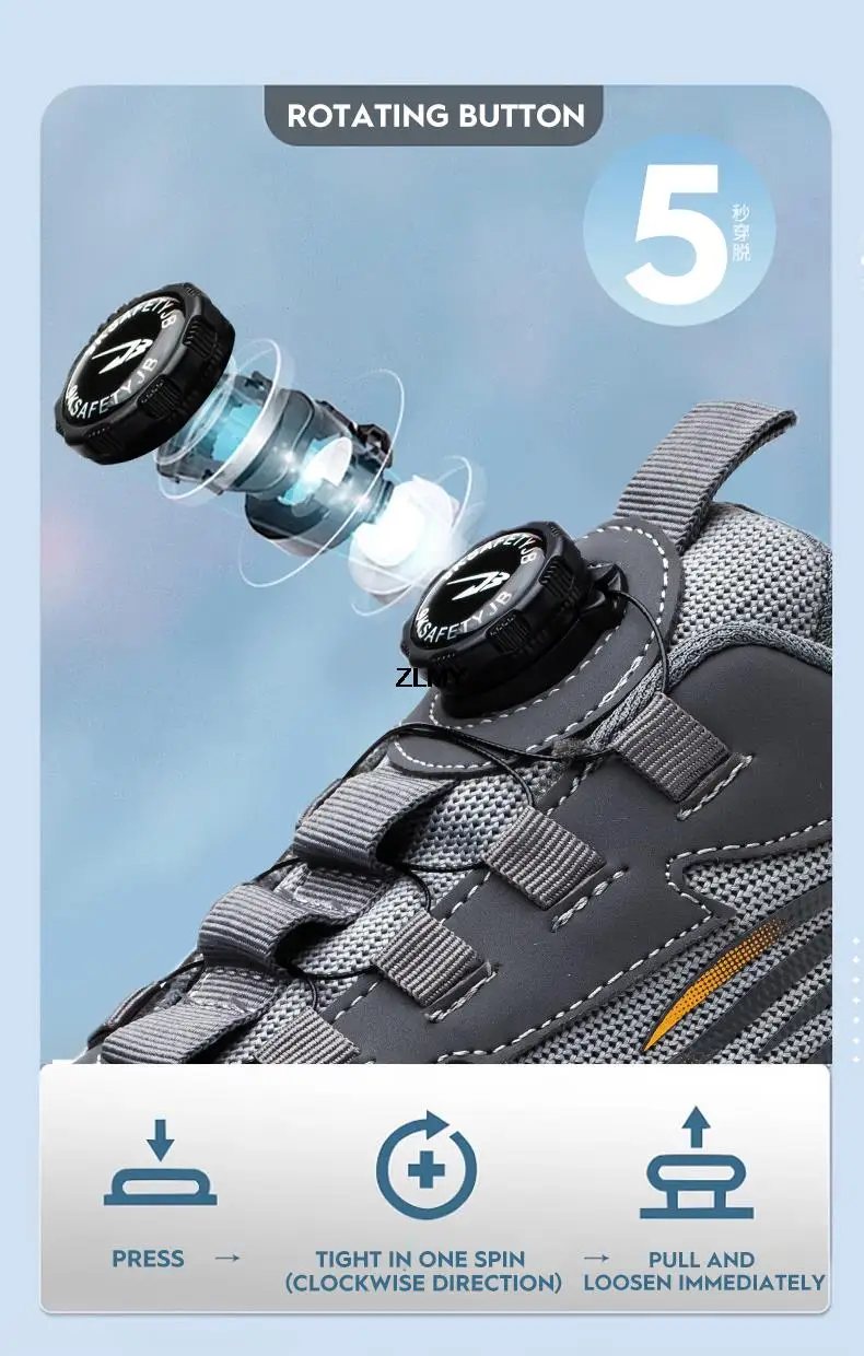  Anti-Smash Stiefel mit Belüftungsnetz