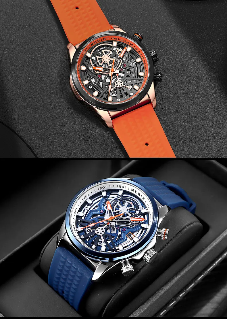 Herren Chronograph Quarzuhr