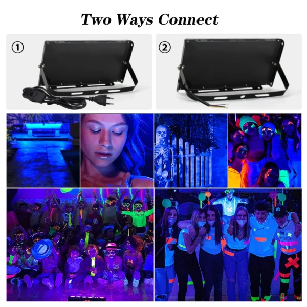 Blacklight Bühnenlampe