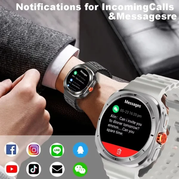 Deutsche Sprachassistent-Uhr für iOS/Android
