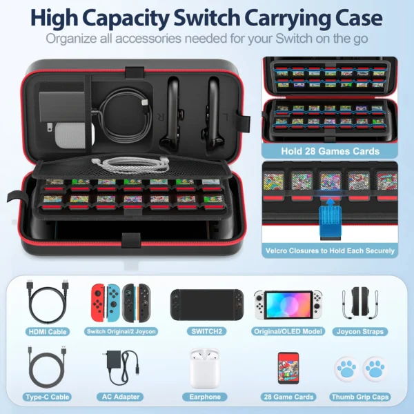 Nintendo Switch 2 Tasche wasserdicht