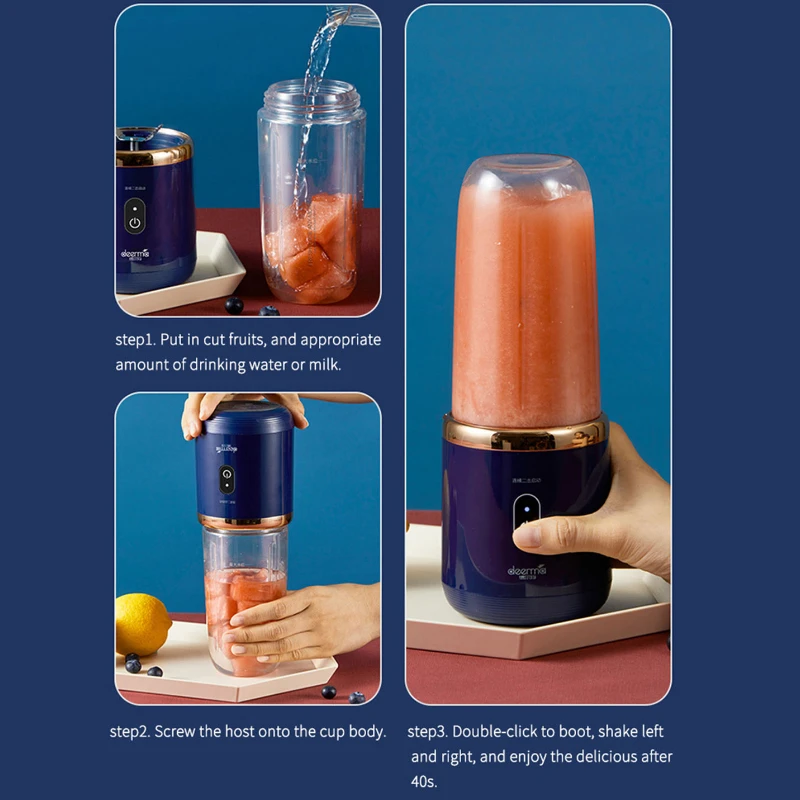 Tragbarer USB Entsafter Mixer