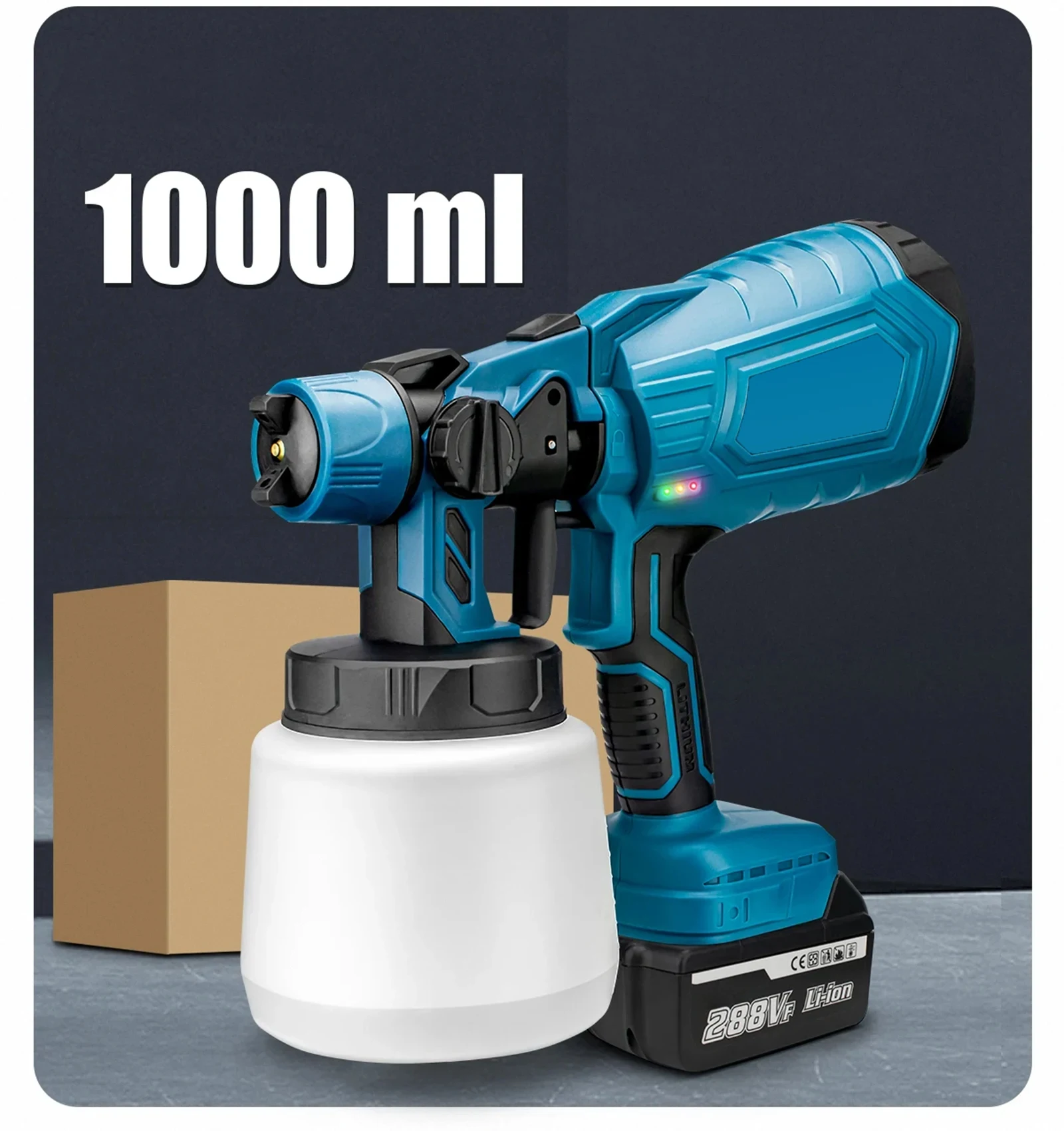 1000W Css Electric Paint Spray Gun Powered 