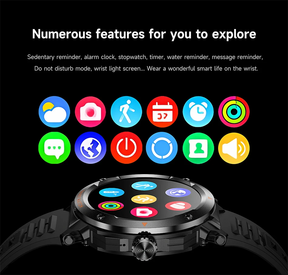 Smart Watch with Wireless Earbuds