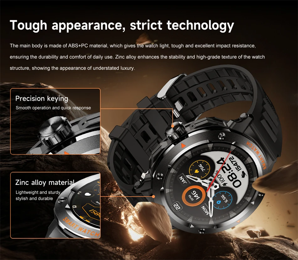 Smart Watch with Wireless Earbuds