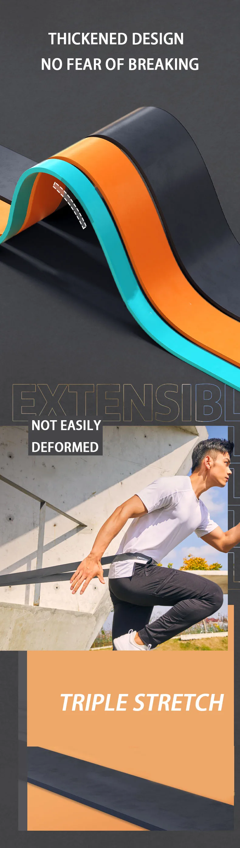 Fitnessbänder für Krafttraining 
