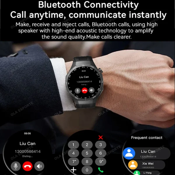 GT5 Pro Smartwatch mit AMOLED und GPS,