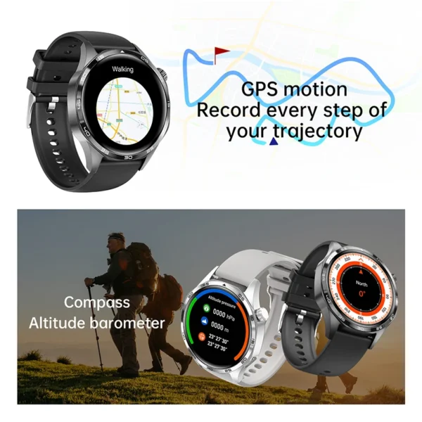 AMOLED smartwatch for men