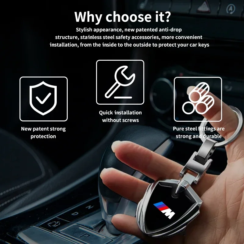 Car Badge Keychain 