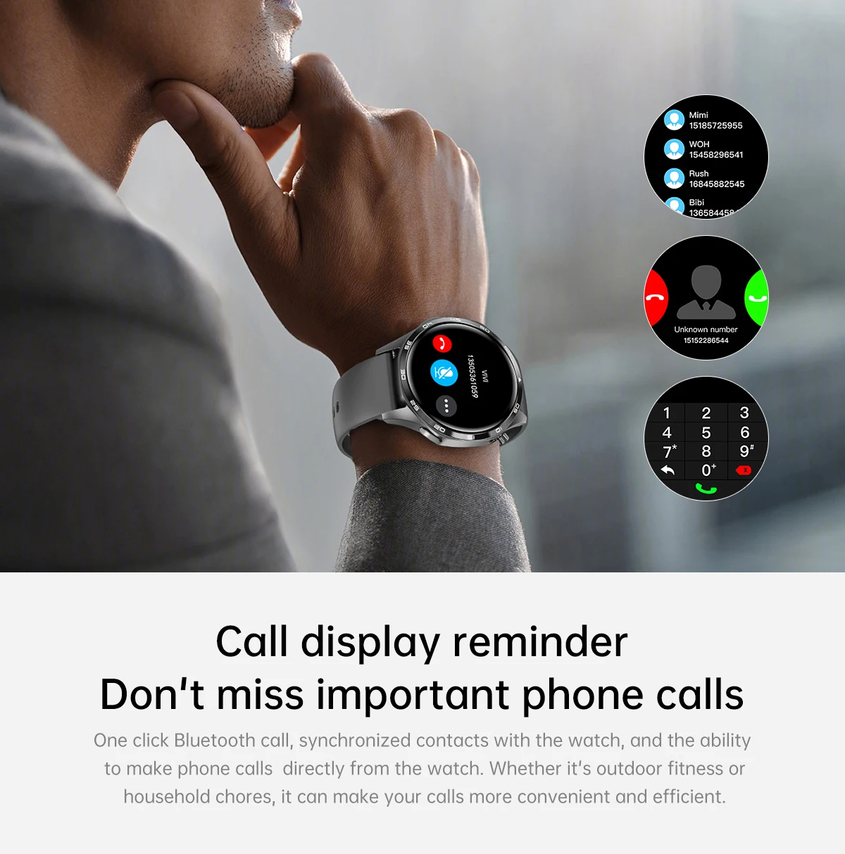 Herren Smartwatch