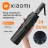 Xiaomi Automatic Umbrella – 24 Bone Solid Color Folding Umbrella with UV Protection