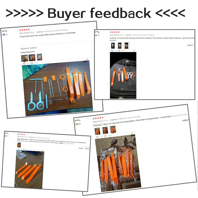 Auto Zierleisten Demontage Werkzeug – Clip Entferner Set – Bild 6