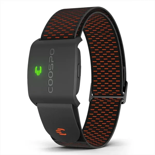 Armband Herzfrequenzmesser – Bluetooth 5.0 ANT+ HRM Sensor mit HR-Zonen